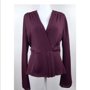 Elizabeth and James wrap top
